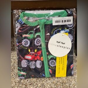 Little Sleepies Monster Trucks Zippy 2T NWT